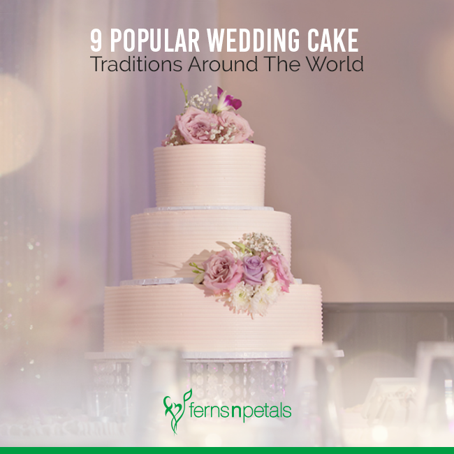 Sending delightful three tier wedding cake to Hyderabad, Same Day Delivery  - HyderabadOnlineFlorists