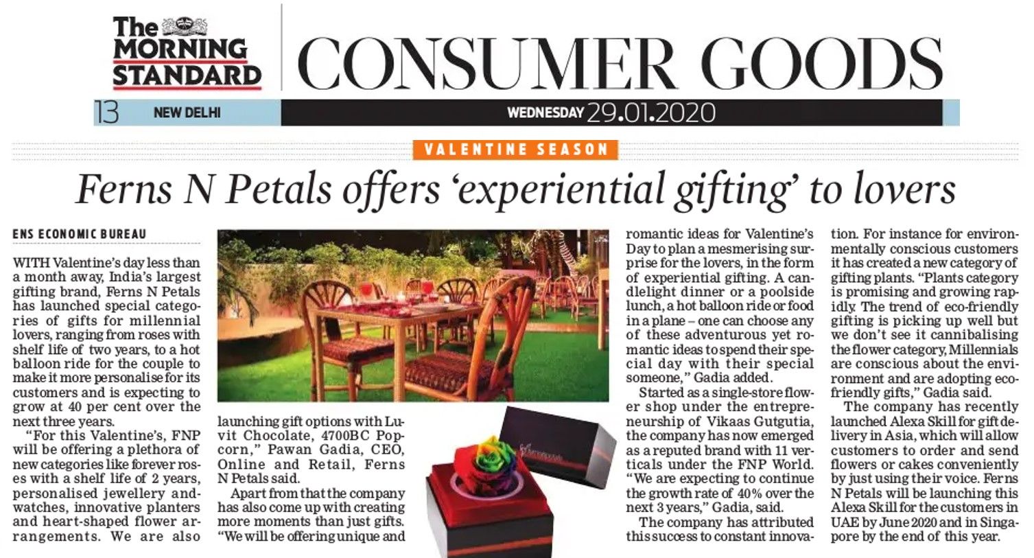 Personalised Corporate Gifts | Customized Corporate Gift - Ferns N Petals
