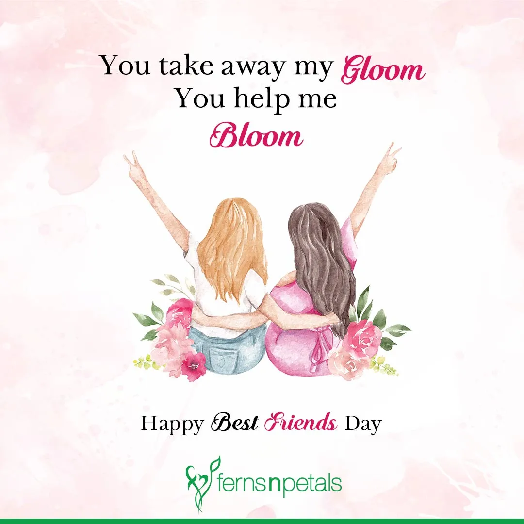 Best Friends Day Greetings, Quotes & Images: 2022 - Ferns N Petals