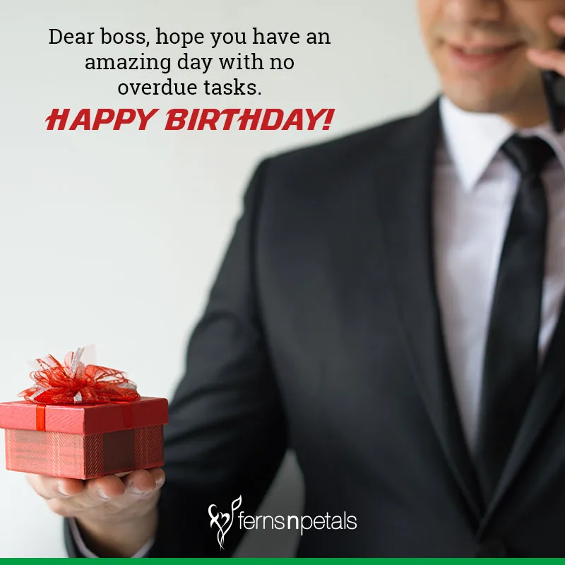 funny birthday wishes for boss
