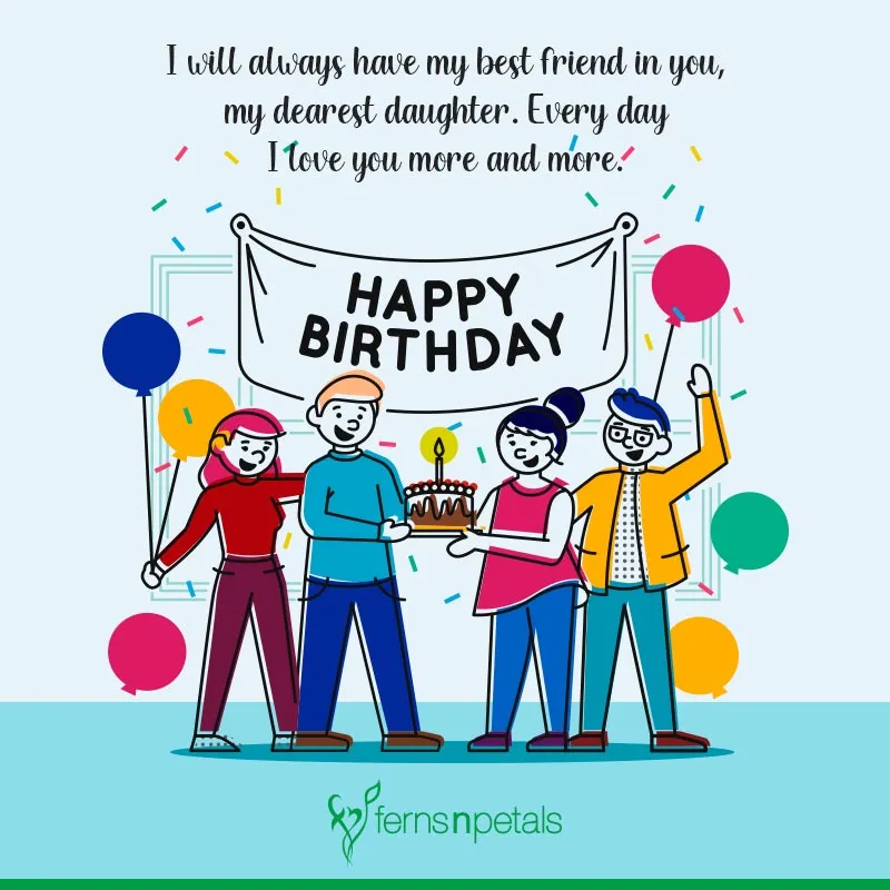 daughter birthday wishes images