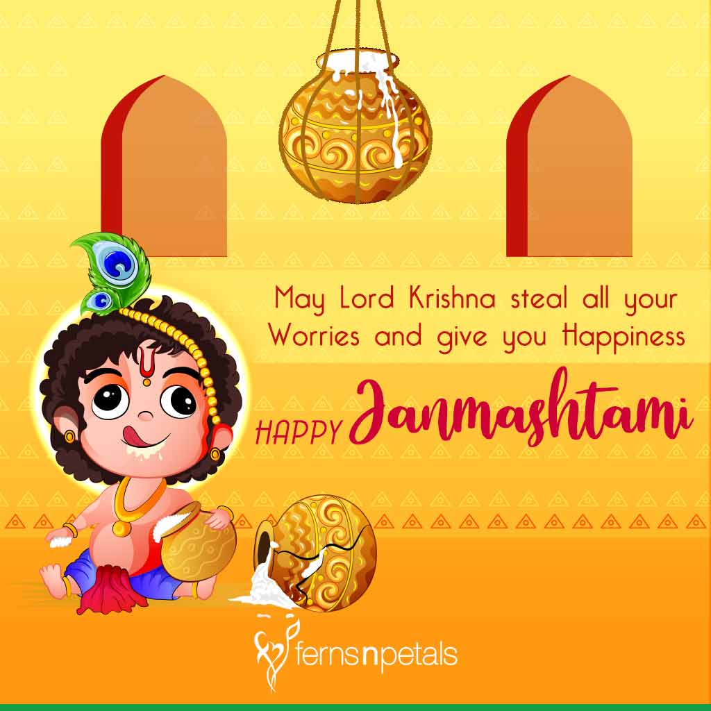 Krishna Janmashtami Images, Wishes & Quotes - FNP