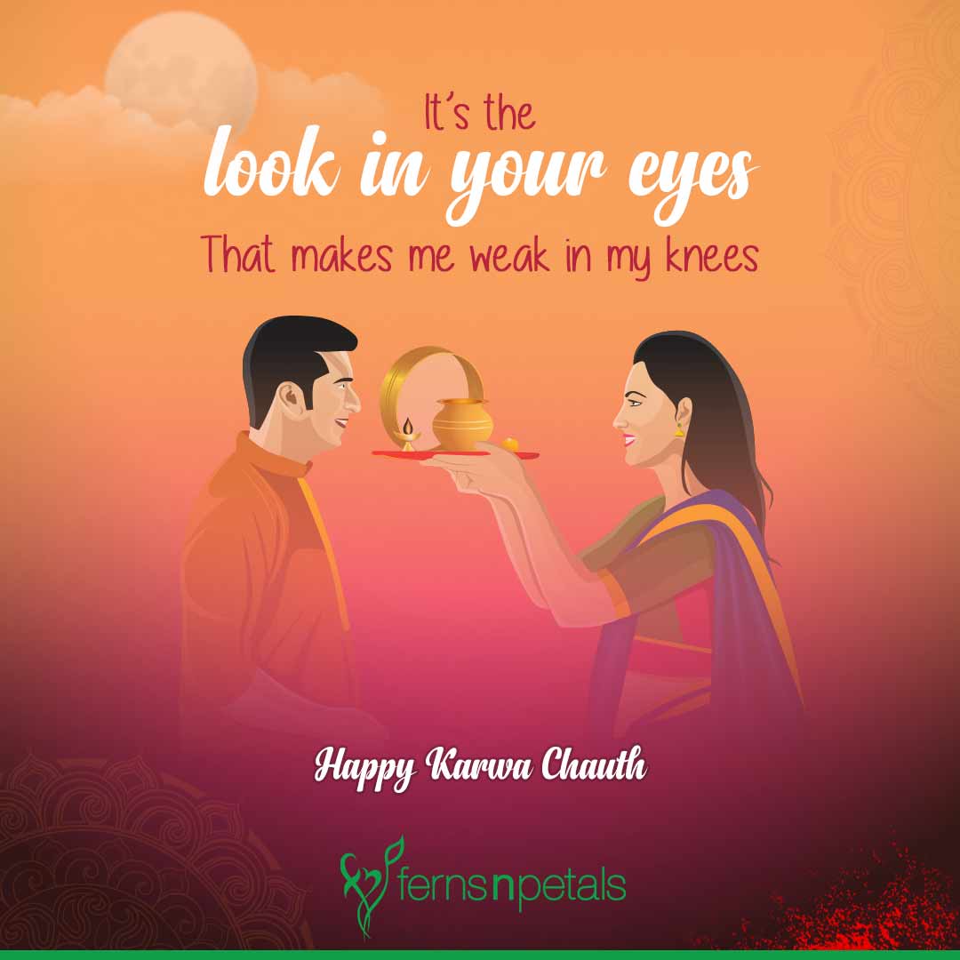 All My Love for You Karwa Chauth Card