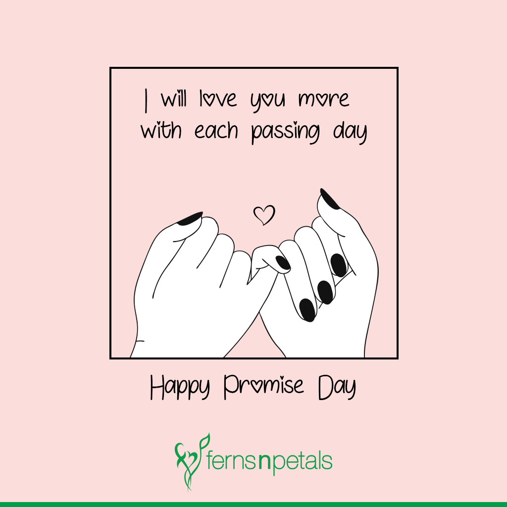 Happy Promise Day Quotes, Wishes & Images For Love