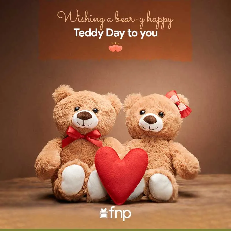 Happy Teddy Day Quotes Wishes Images For Love FNP