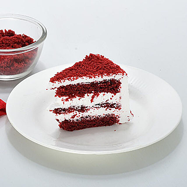 Red Velvet Heart Cake 2kg Eggless