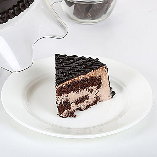 Rich Chocolate Splash Cake 2kg Eggless